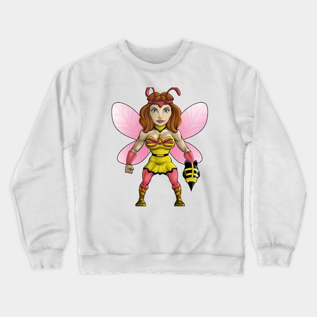 Sweet Bee Crewneck Sweatshirt by EMBoyd ART